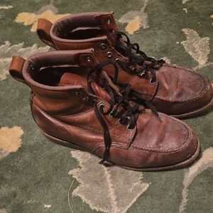 Men's Brown Leather Chukka Boots - Classic Lace-Up Ankle Boot